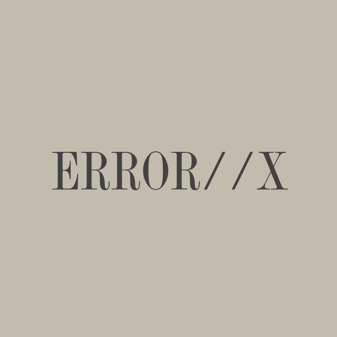 02: ERROR//X
